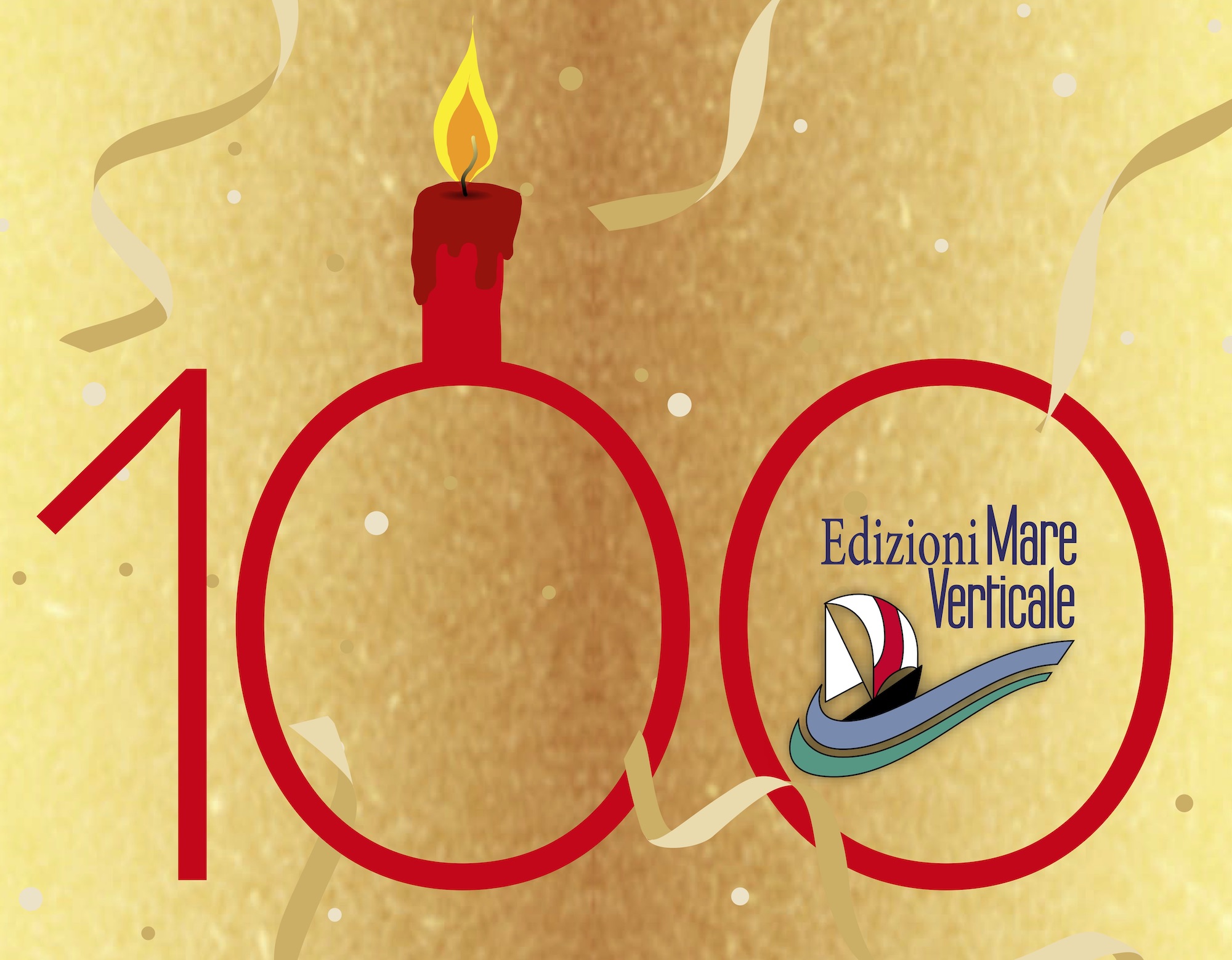 Edizioni Mare Verticale festeggia i 100 titoli