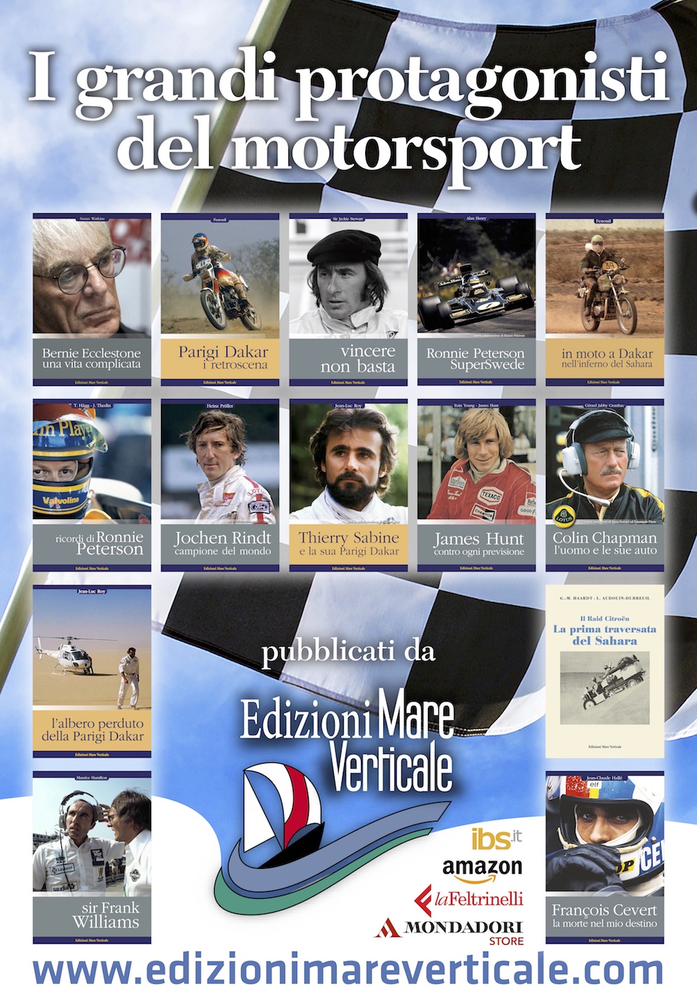 I libri di Formula 1 e Rally Raid
